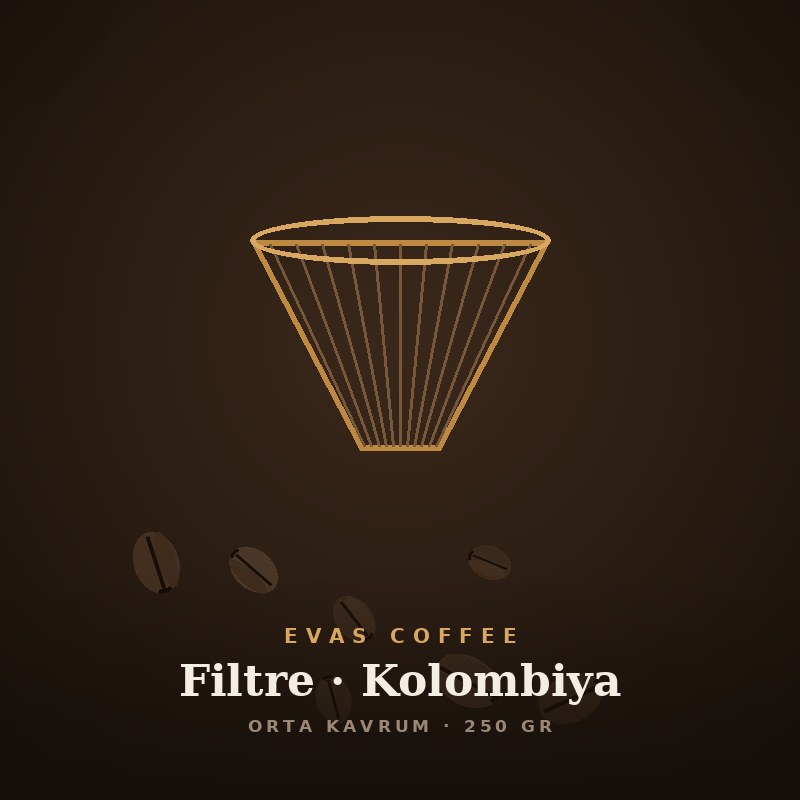 Filtre Kahve · Kolombiya